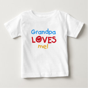 祖父は私を愛します ベビーTシャツ