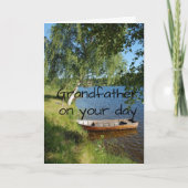 祖父は「湖のカードで1日を望む カード (正面)