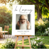 祖父を偲んで、シンプルな写真のポスター ポスター