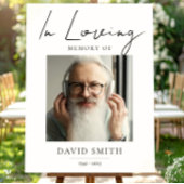 祖父を偲んで、シンプルな写真のポスター ポスター