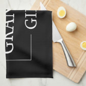 祖父パーソナライズされた誕生日へのギフト キッチンタオル (四つ折り)