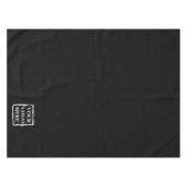 祖父パーソナライズされた誕生日へのギフト テーブルクロス (正面(横))