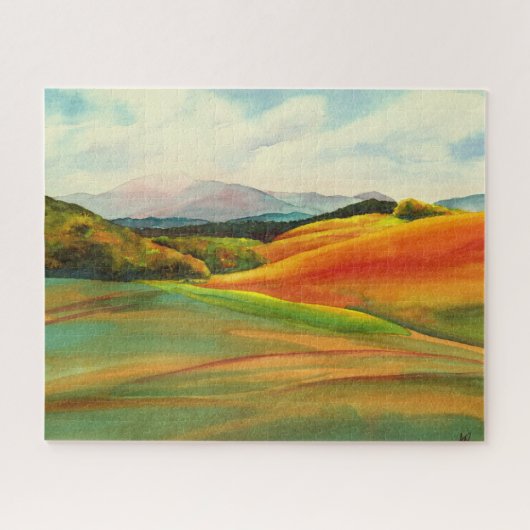 祖父マウンテンライトジグソーパズル ジグソーパズル (横)