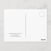 祖父マウンテン州パークサスペンションブリッジ ポストカード (裏面)