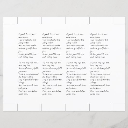 祖父写真記念ブックマーク (裏面)