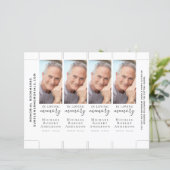 祖父写真記念ブックマーク (スタンド正面)