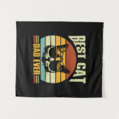 祖父名言 | ネコ史上最高のパパ タペストリー (正面(横))