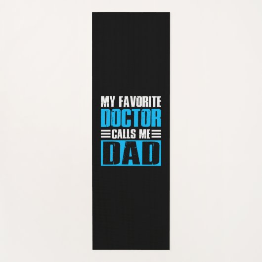 祖父引用文私のお気に入りの医者は私をパパ ヨガマット (正面)