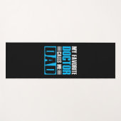 祖父引用文私のお気に入りの医者は私をパパ ヨガマット (正面(横))