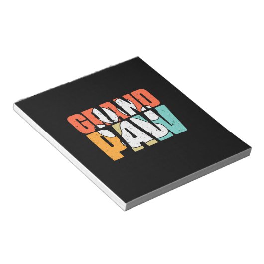 祖父引用文 |グランドポードッグ ノートパッド (アングル)