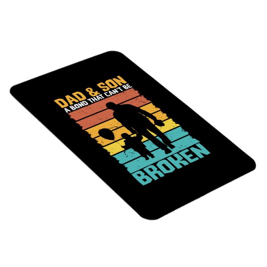 祖父引用文 |パパと息子 マグネット (右側)