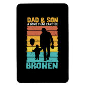 祖父引用文 |パパと息子 マグネット (縦)