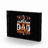 祖父引用文 |何という素晴らしパパ フォトブロック (右)