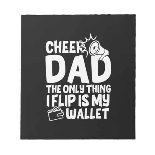 祖父引用文 |応援パパ ノートパッド (正面)