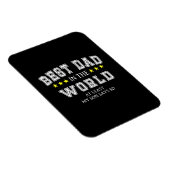 祖父引用文 |最高のパパ マグネット (右側)