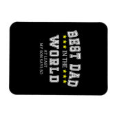 祖父引用文 |最高のパパ マグネット (横)