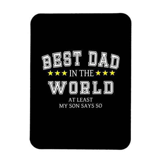 祖父引用文 |最高のパパ マグネット (縦)
