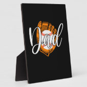 祖父引用文 |野球パパ フォトプラーク (側面)