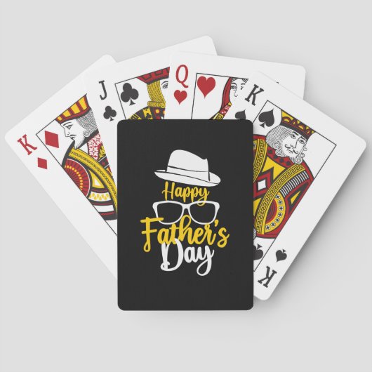 祖父引用文 | Happy Father Day トランプ (裏面)