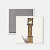 祖父時計 マグネット (正面/裏面)