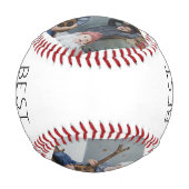 祖父最高のは今まで写真野球 野球ボール (裏面)