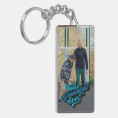 祖父最高のは今まで | グランドパ写真 キーホルダー (正面左)