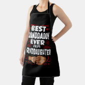 祖父最高のダディは常に孫娘、拳バンプ エプロン (インサイチュ)