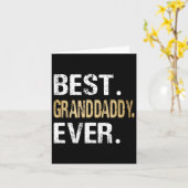 祖父最高の娘グランの贈り物 カード (黄色い花)