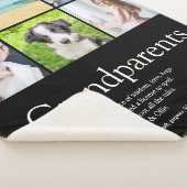 祖父最高の母の定義6枚の写真 シェルパブランケット (3/4)