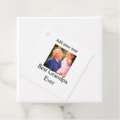 祖父最高の祖父の写真名ギフトテックス フェイバータグ (インサイチュ)