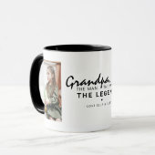 祖父様。偉大な方。伝説。神話。 | 写真 マグカップ (正面左)