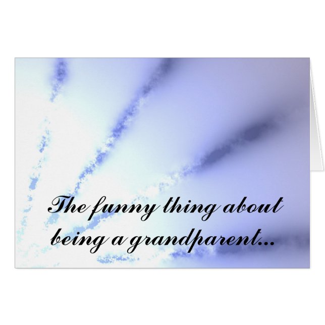 祖父母があることについてのおもしろいな事 (正面横)