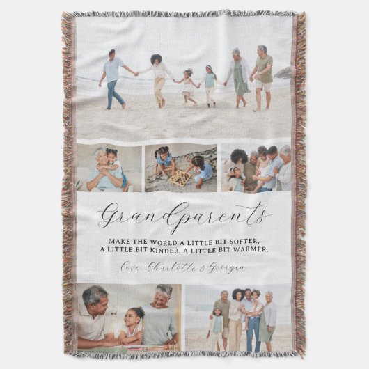 祖父母が世界を作る |写真6 スローブランケット (正面縦)