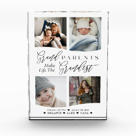 祖父母が人生を最も壮大な写真コラージュに フォトブロック