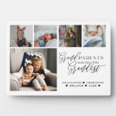 祖父母が人生を最高の写真集にする フォトプラーク (正面)