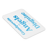 祖父母が天使の姿に変装 マグネット (右側)