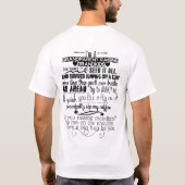 祖父母ことわざ Tシャツ (裏面)