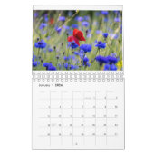 祖父母のためのポピー家族の写真カレンダー カレンダー (1月 2026)