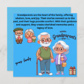 祖父母のデイカード (正面/裏面)