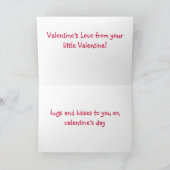 祖父母のバレンタインカード シーズンカード (内部)