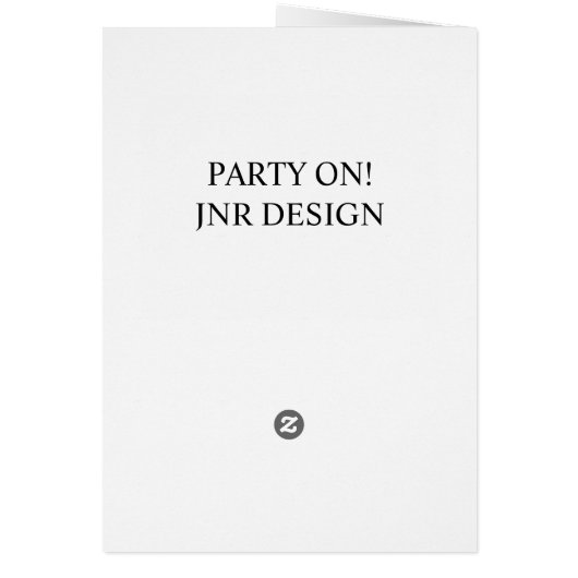 祖父母のフクロウ誕生日カード (裏面)