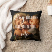 祖父母の写真ハグのためのクリスマスプレゼント クッション (ブランケット)