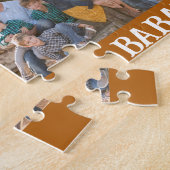 祖父母の写真 ジグソーパズル (側面)