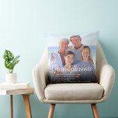 祖父母の定義 名言 フォト 大きい クッション (椅子)