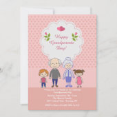 祖父母の愛は無限です 招待状 (正面)