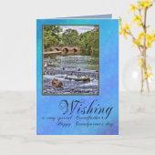 祖父母の日のおじいさんへ カード (黄色い花)