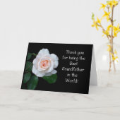 祖父母の日のグリーティングカード カード (黄色い花)