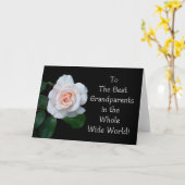 祖父母の日のグリーティングカード カード (黄色い花)