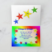 祖父母の日のサプライズフォトカード カード (内部)