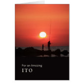 祖父母の日の伊東魚釣りアットサンセット (正面)